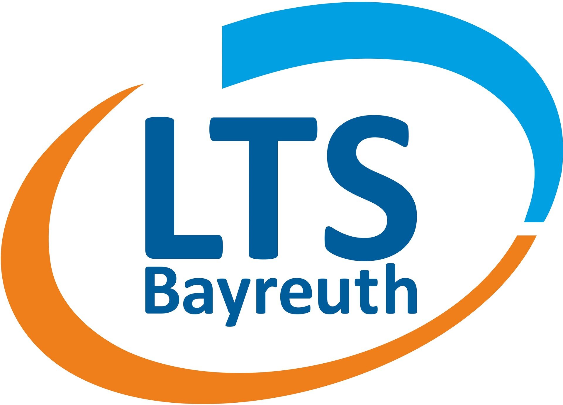 LTS Bayreuth Logo blau orange weiß Firmenzeichen